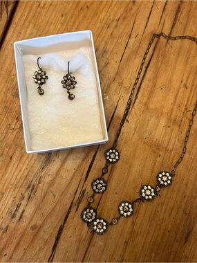 Native Sun Necklace and Earring Set